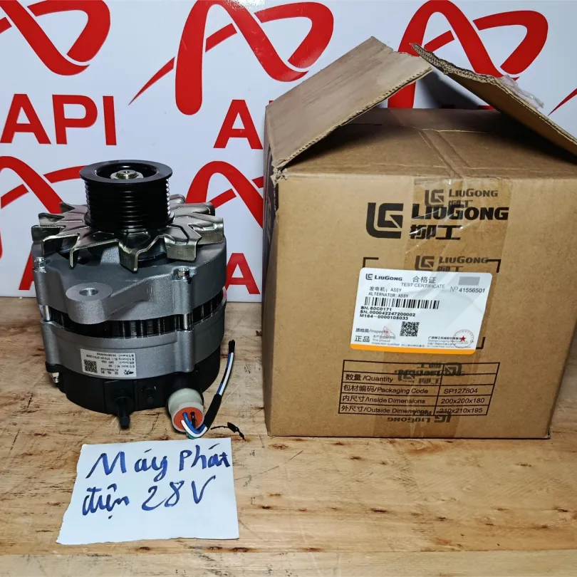 Máy phát điện Cummins xe xúc lật Liugong