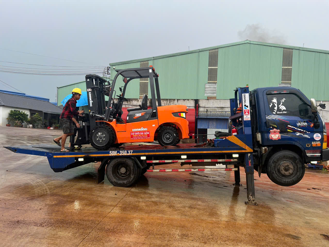 Dịch vụ sửa chữa - thay thế phụ tùng Lonking chính hãng tận nơi