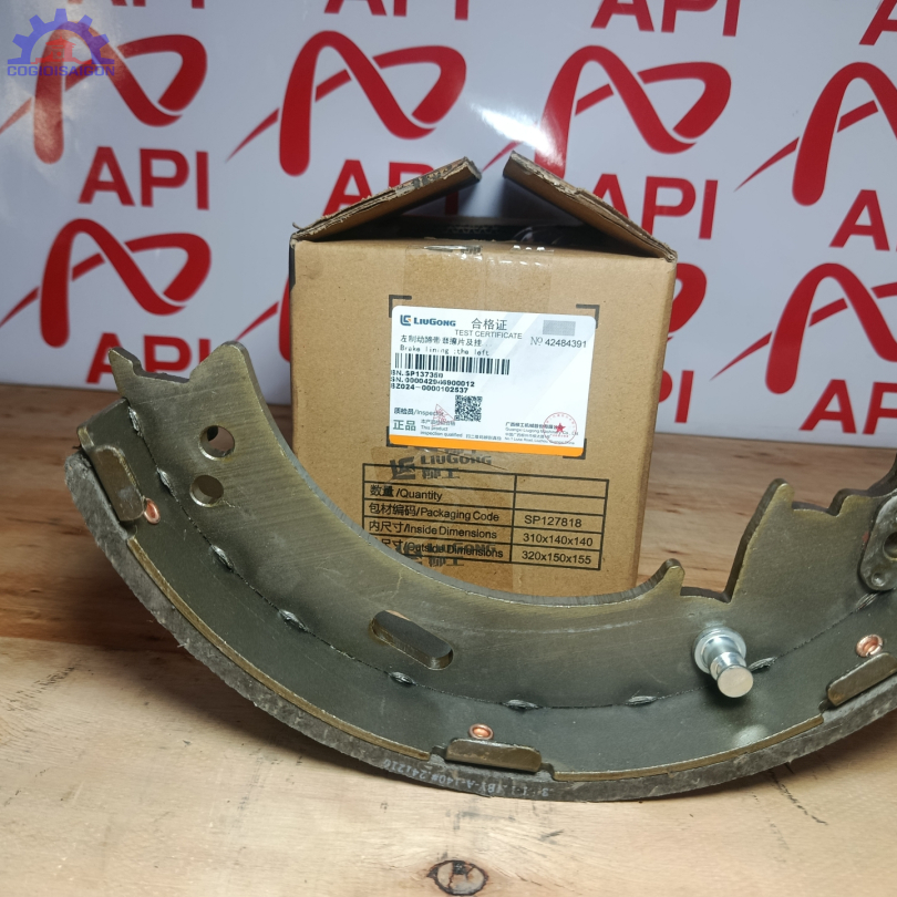 Guốc phanh (má phanh) xe xúc lật Liugong 3 tấn