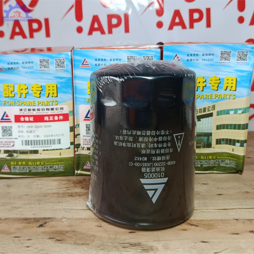 Lọc nhớt xe xúc lật nhỏ JX0810Y