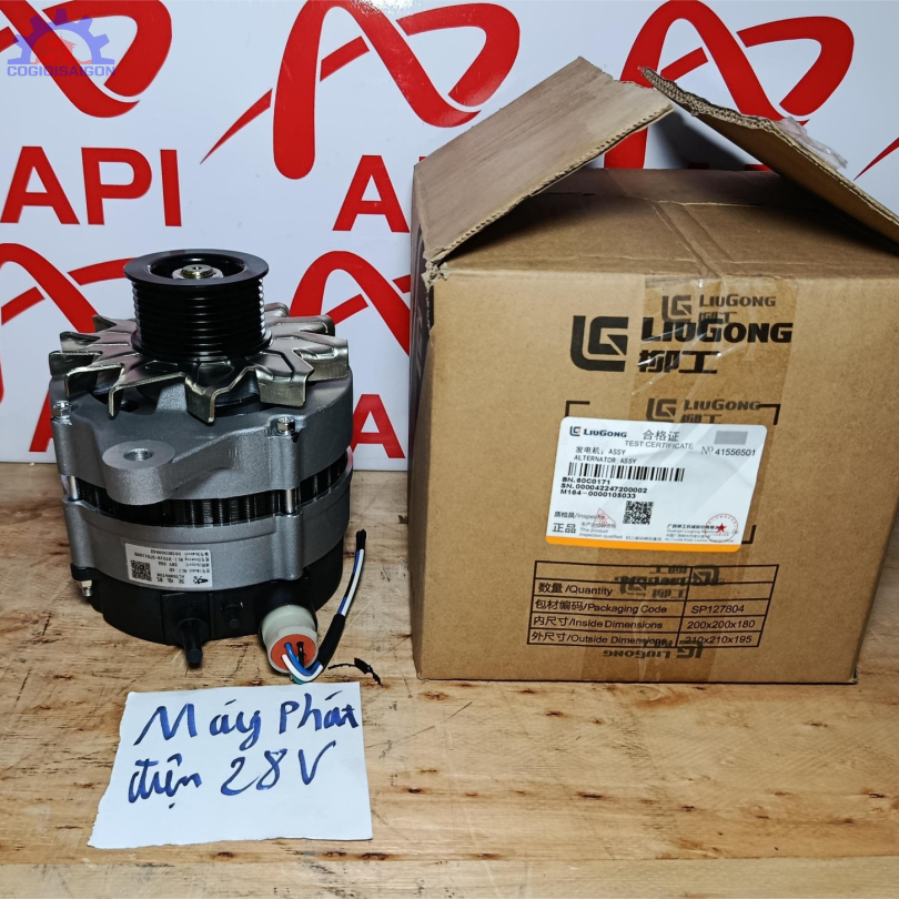 Máy phát điện Cummins xe xúc lật Liugong