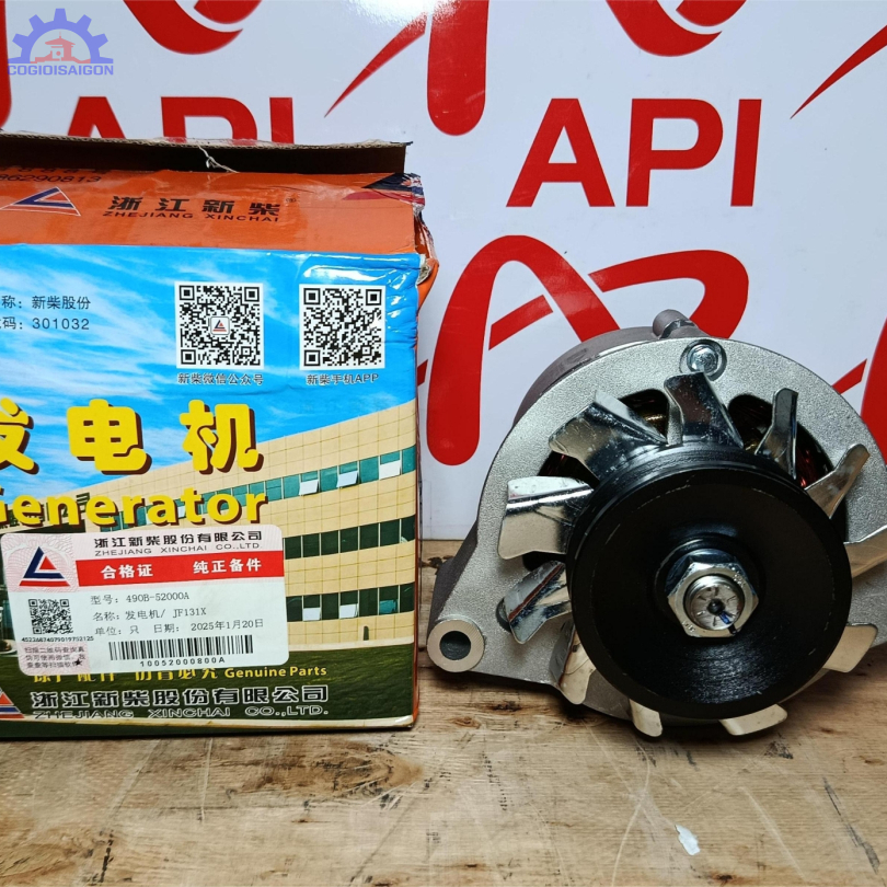 Máy phát điện xe nâng Xinchai 490