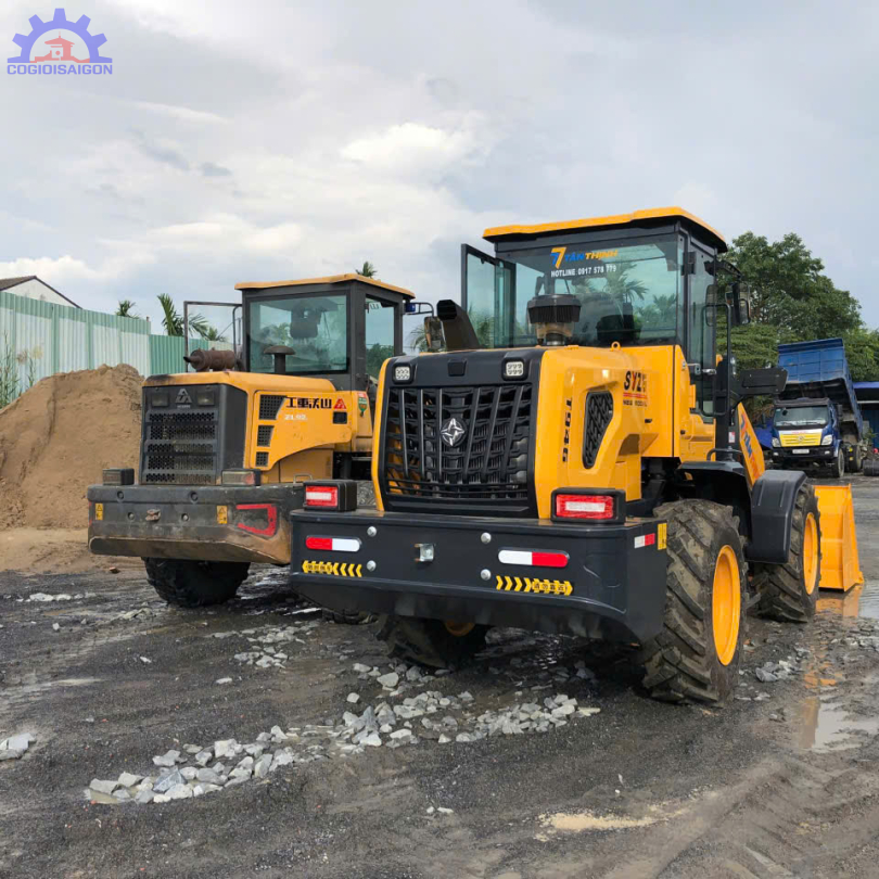 xe xúc lật SYZG 